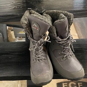 North 6 Women's Charcoal Winter Boots